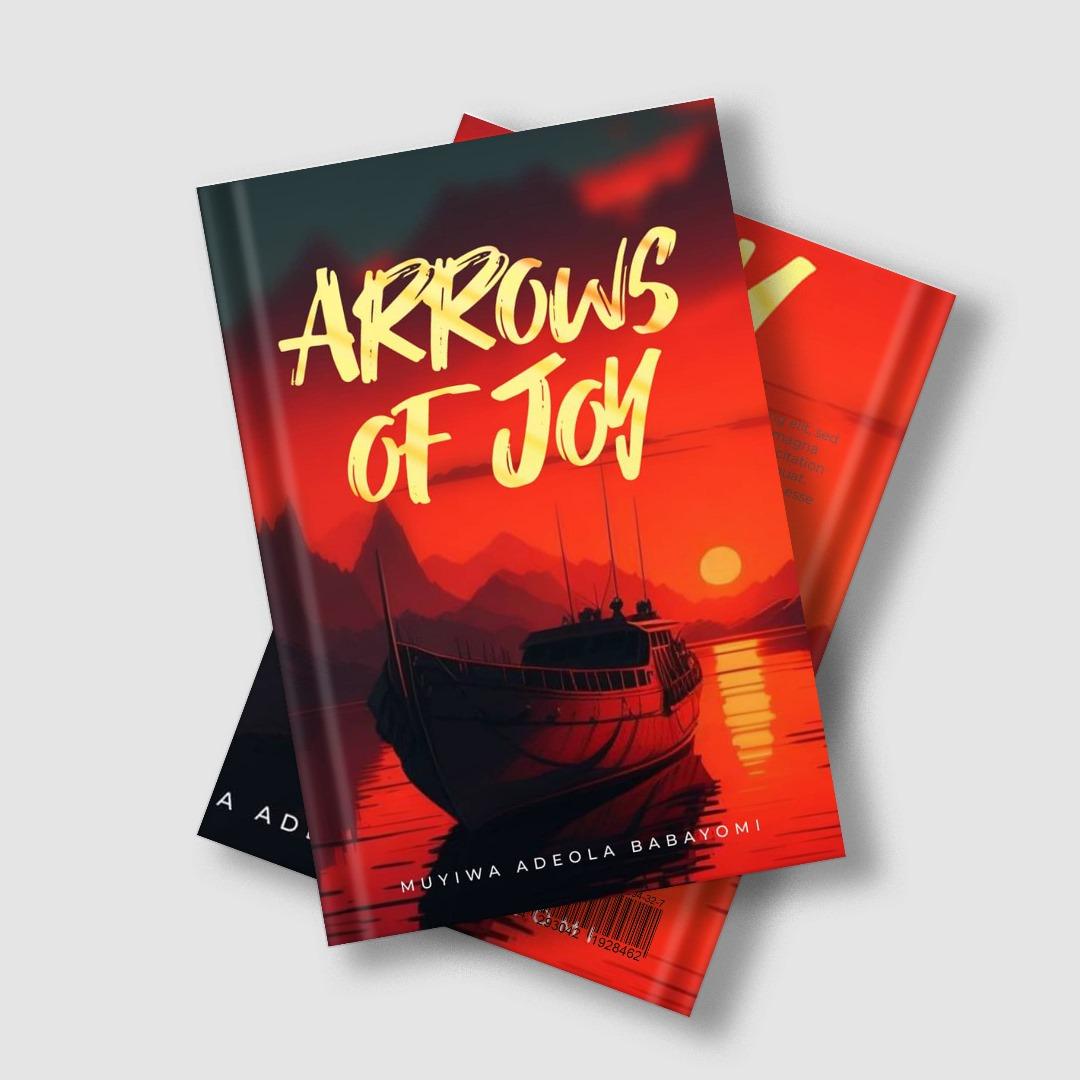 Copies of arrows of joy overlapping each other.