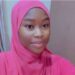 Pink scarf on Yusrah